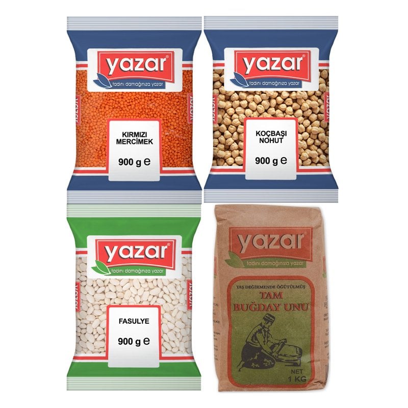 Yazar 900 Gr. 4'lü Ziyafet Paketi 3